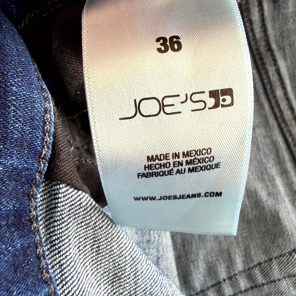 JOES JEANS Mens KIEFER Dark Wash Straight Leg Denim Jeans Size 36 - Picture 3 of 12